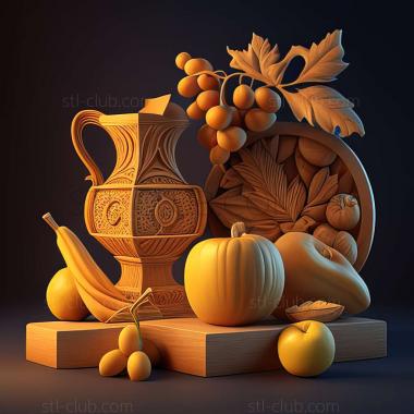 3D model Still life (STL)